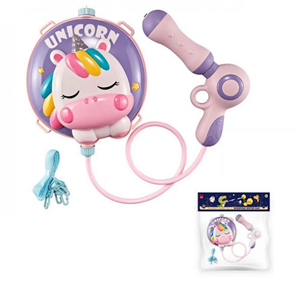 اسباب بازی تفنگ آب پاش مدل کوله پشتی مخزن دار طرح اسب تک شاخ Water Gun Backpack Unicorn_اسباب بازی تفنگ